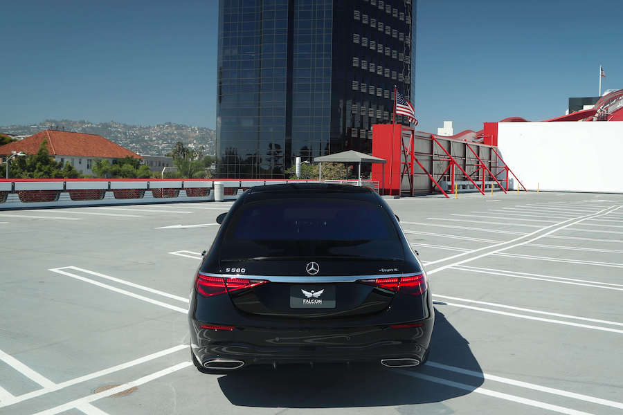 New Mercedes S580 Rental
