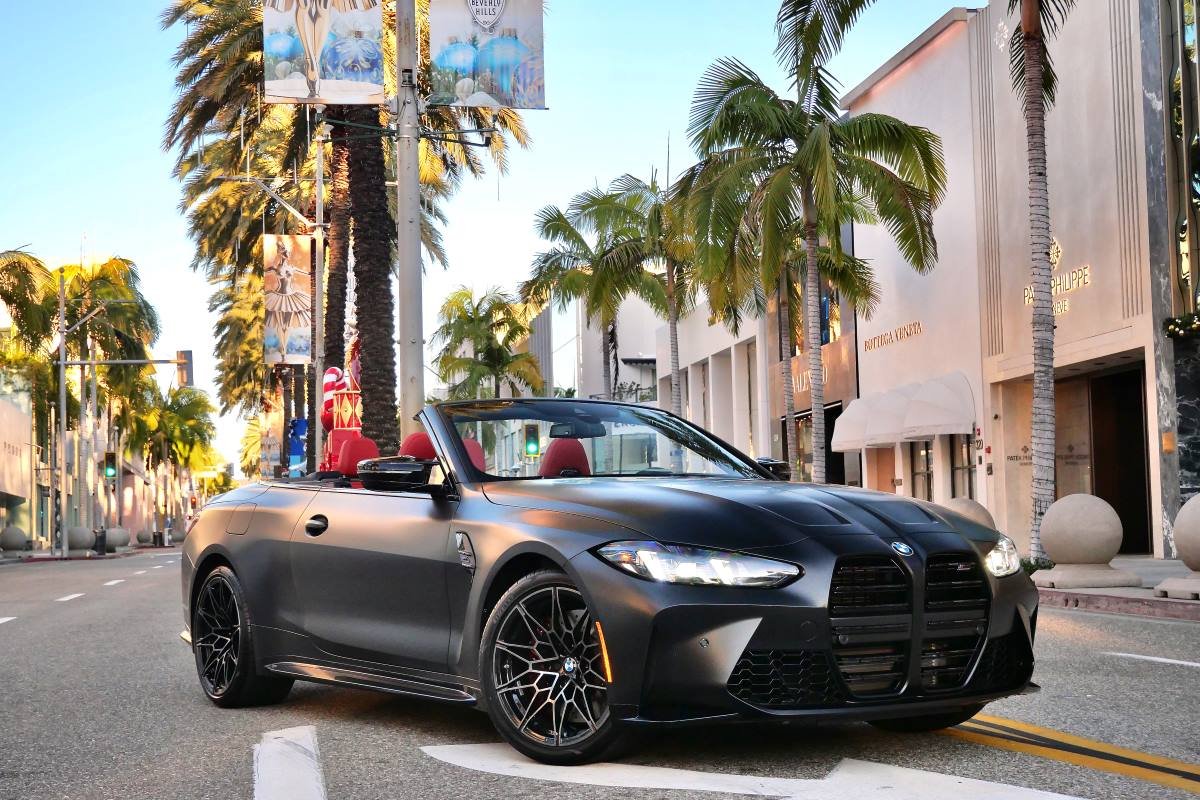 2026 BMW M4 Convertible Competition rental Los Angeles