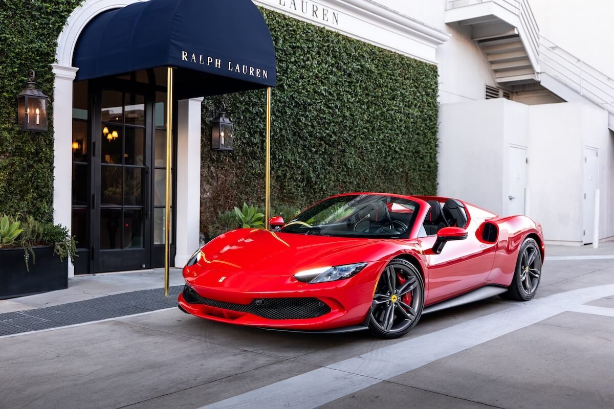 2025 Ferrari 296 GTS Hire LAX