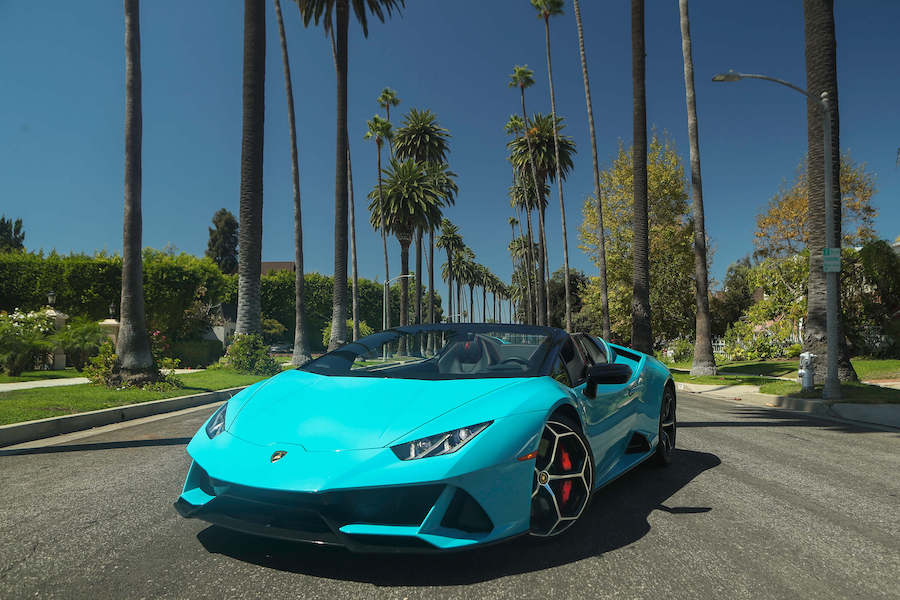Lamborghini Huracan EVO Spyder Rental LA Lamborghini Huracan EVO Spyder Rental LA