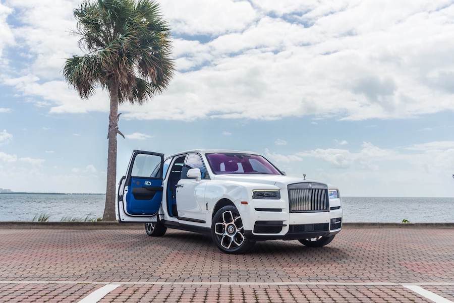 Rent Rolls Royce Cullinan LA