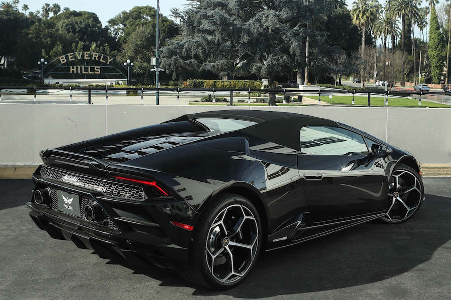 Lamborghini Huracan EVO Spyder Rental LA