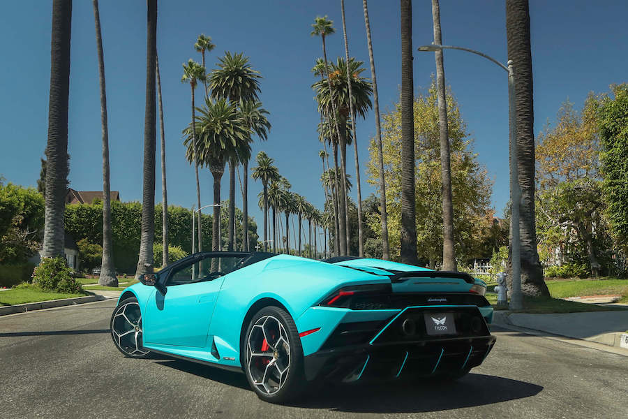 Lamborghini Huracan EVO Spyder Rental LA Lamborghini Huracan EVO Spyder Rental LA