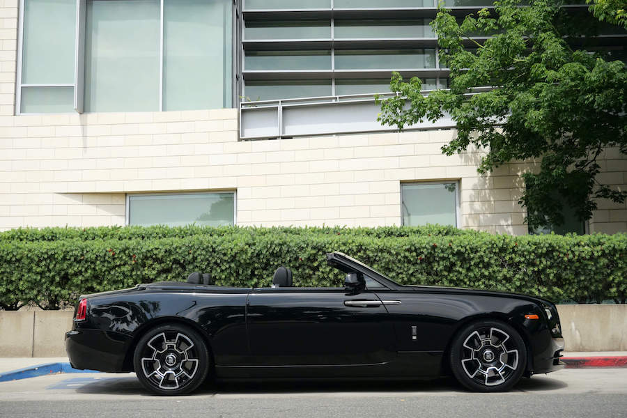 Rolls Royce Dawn Black Badge For Rental in Los Angeles