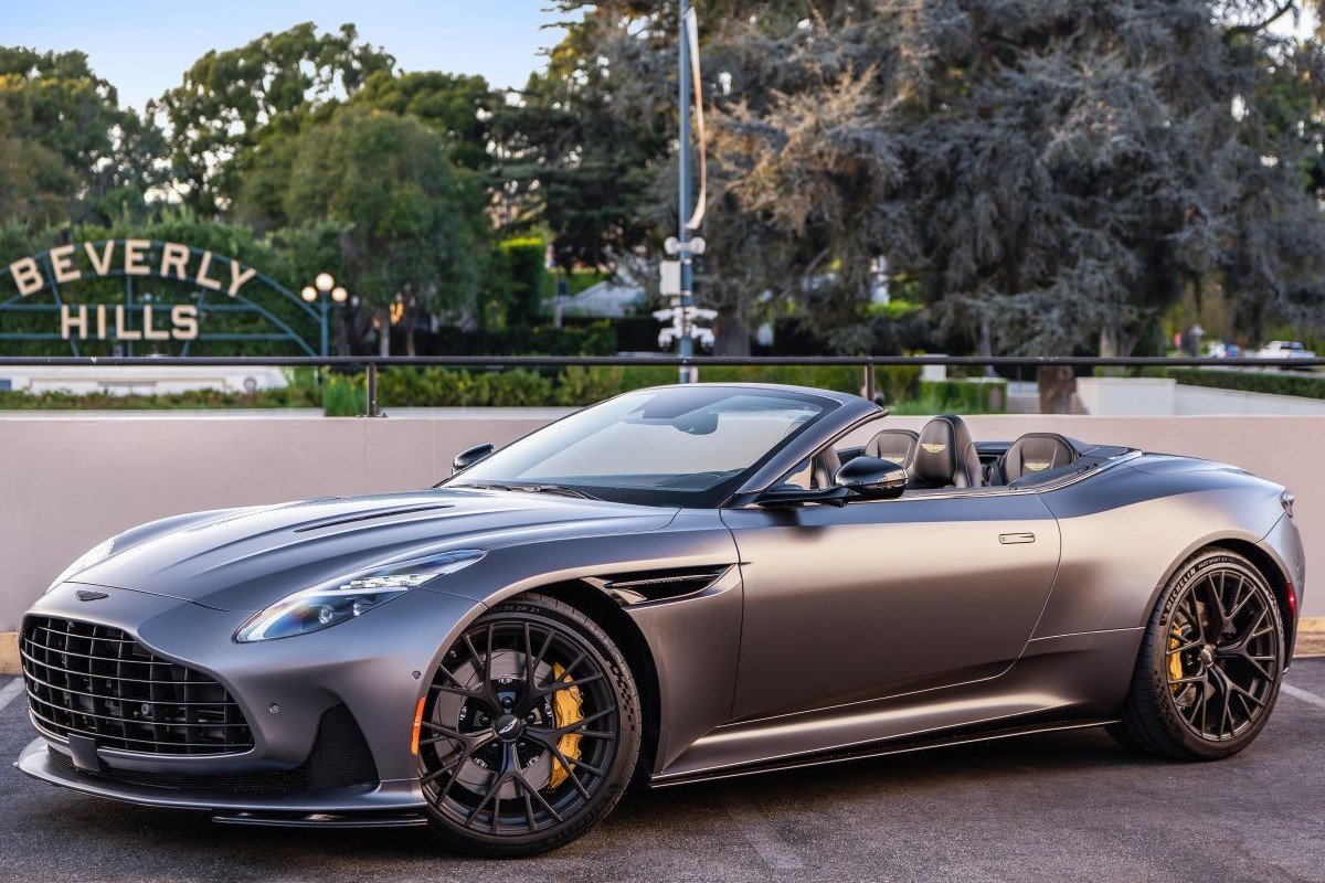 Rent a Aston Martin DB 12 Volante 2025 in Los Angeles