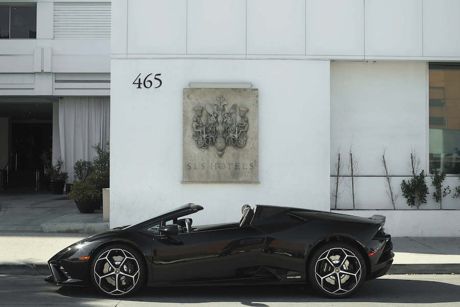 Lamborghini Huracan EVO Spyder Rental LA