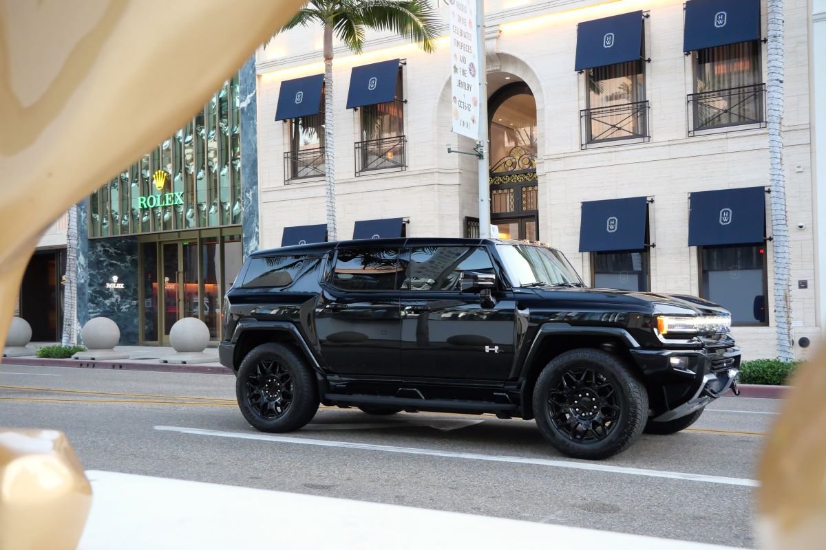 Hummer EV SUV 2025 rental Los Angeles