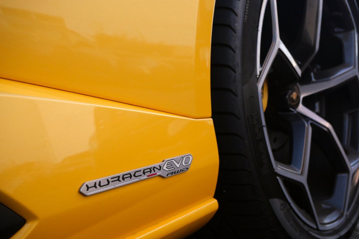 Lamborghini Huracan EVO Spyder RWD rental in Los Angeles