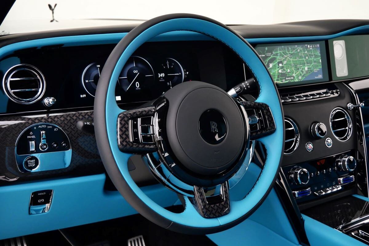 2025 Rolls-Royce Cullinan Black Badge rental Los Angeles