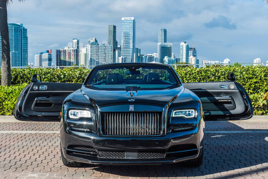 rent rolls royce dawn miami