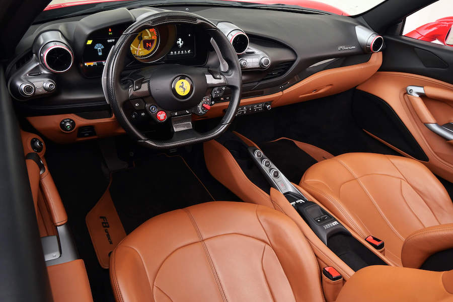 Ferrari F8 Spider for Rent in LA