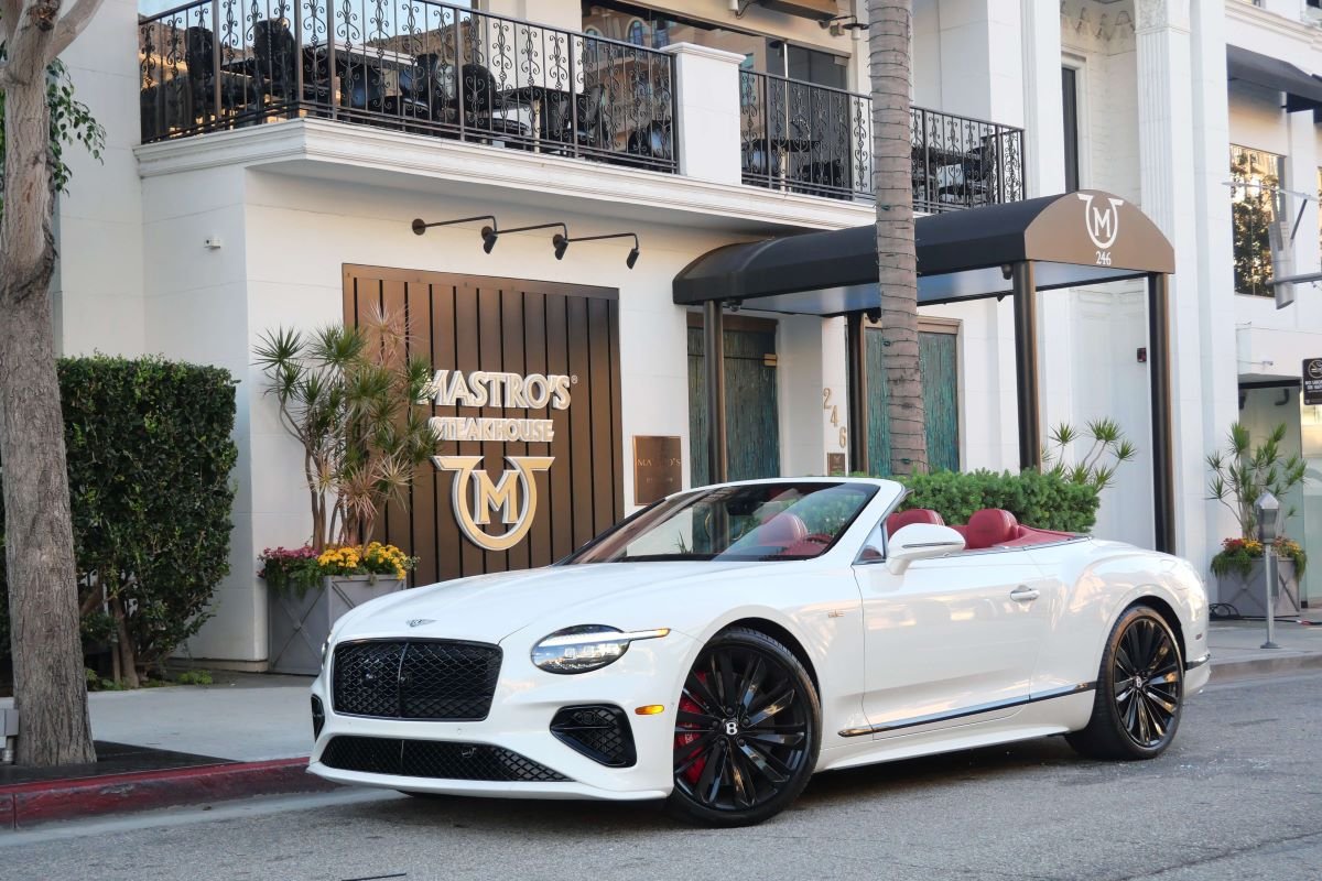 Bentley Continental GTC Speed 2025 in LA Bentley Continental GTC Speed 2025 in LA