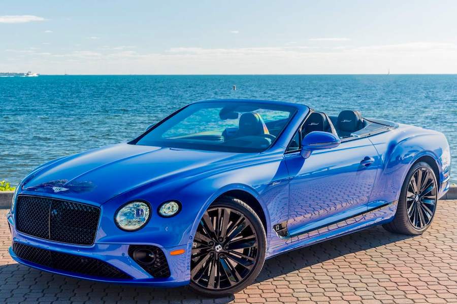 Bentley Continental GTC Speed Rental Miami