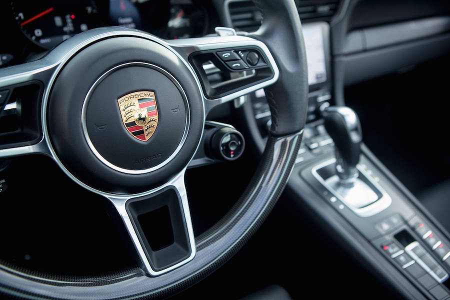 Interior of Porsche 911 Targa Rental Interior of Porsche 911 Targa Rental