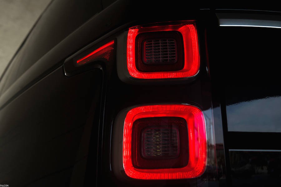 Taillight of the 2018 Range Rover Taillight of the 2018 Range Rover
