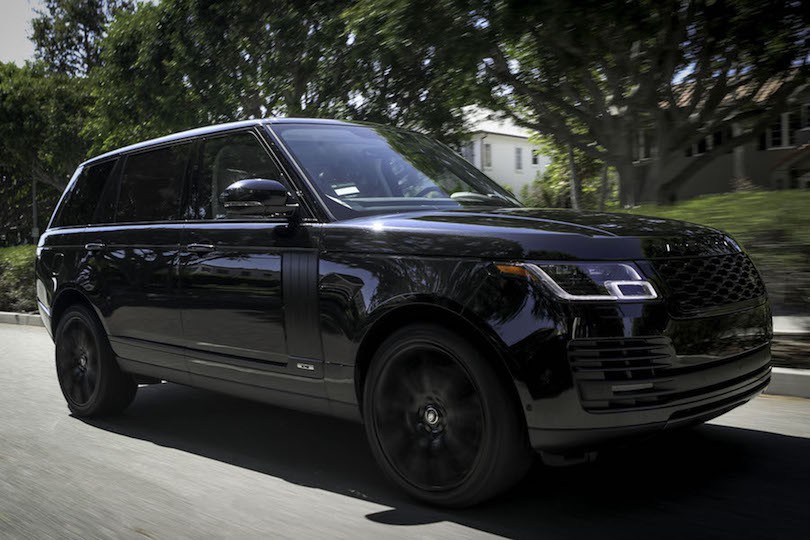 black on white Range Rover 2018 black on white Range Rover 2018