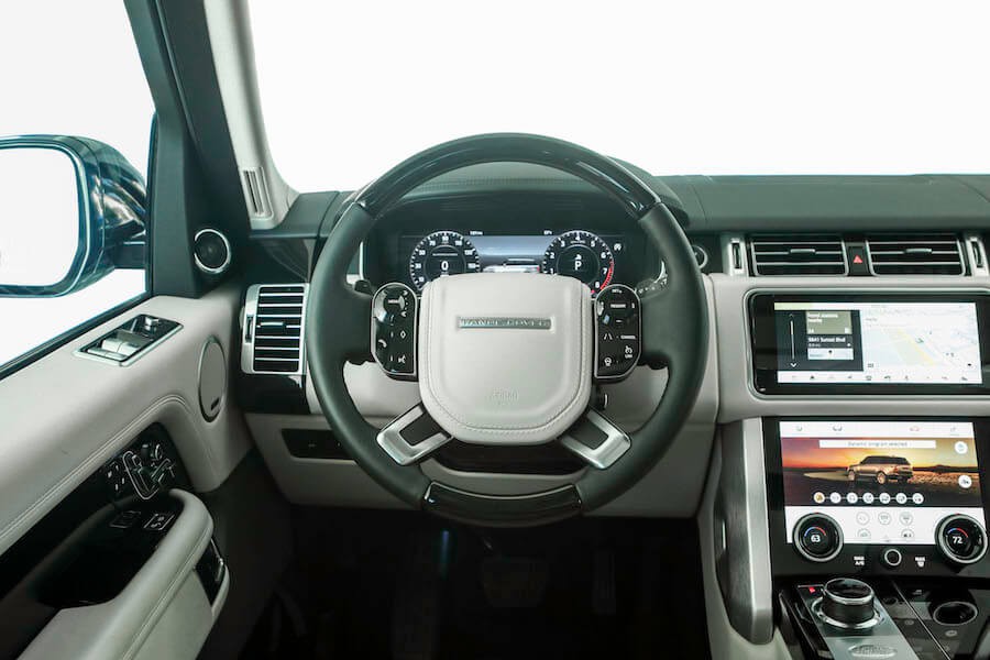 interior of 2018 Range Rover Supercharged interior of 2018 Range Rover Supercharged
