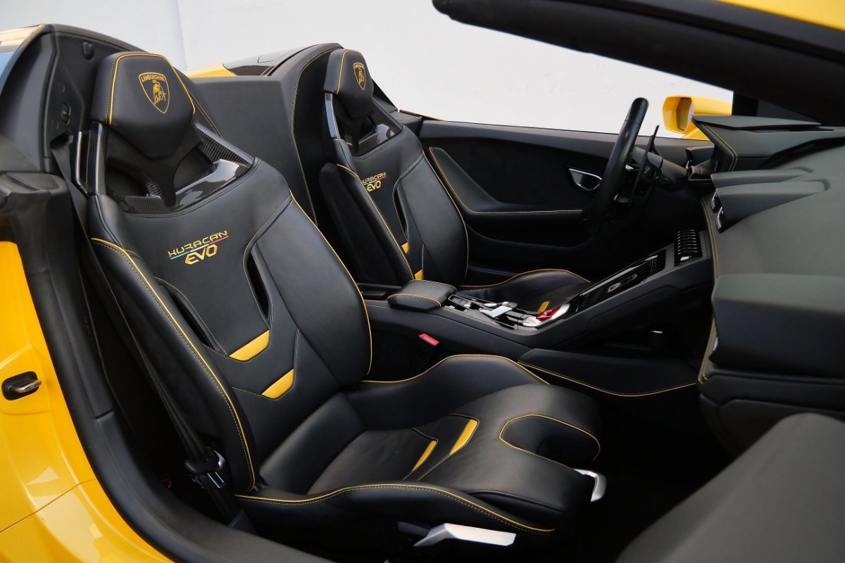 Lamborghini Huracan EVO Spyder RWD rental in Los Angeles