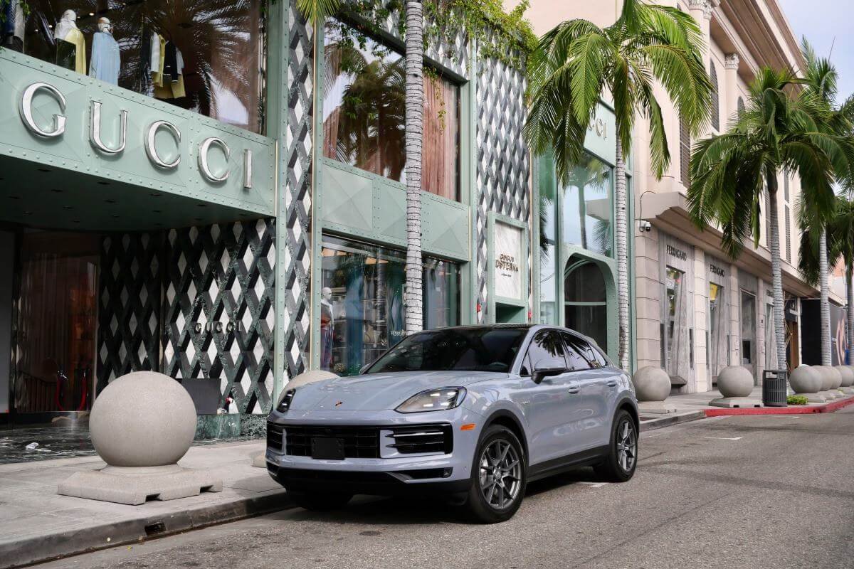 2025 Porsche Cayenne Coupe for rent in Los Angeles