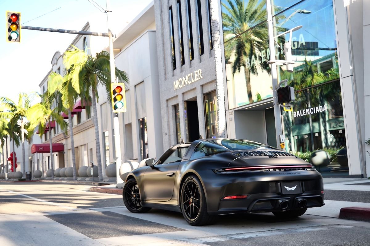 Porsche 911 Targa 4 GTS rental LAX