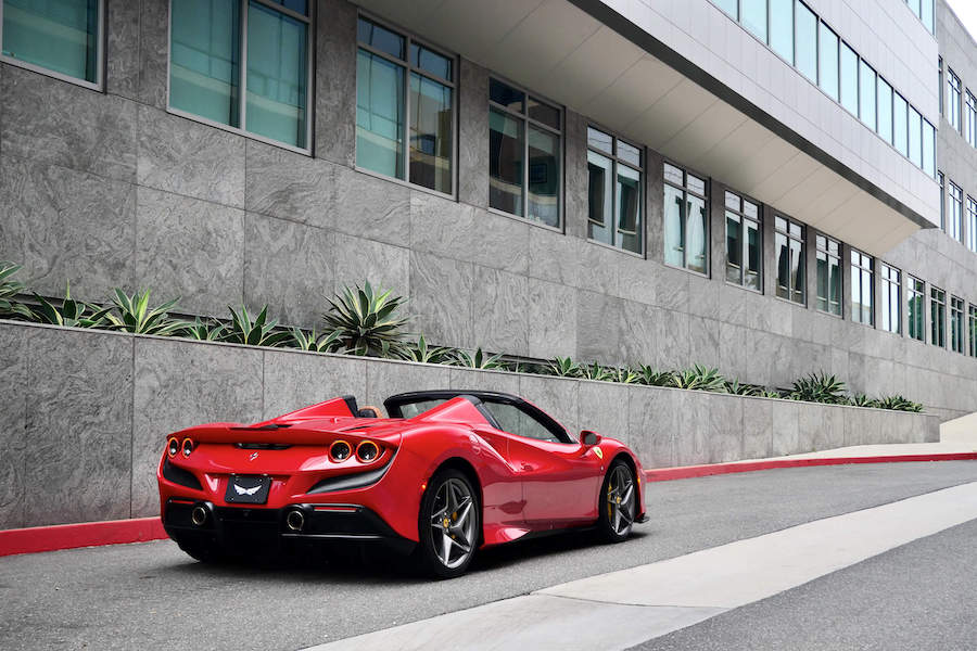 Ferrari F8 Spider for Rent
