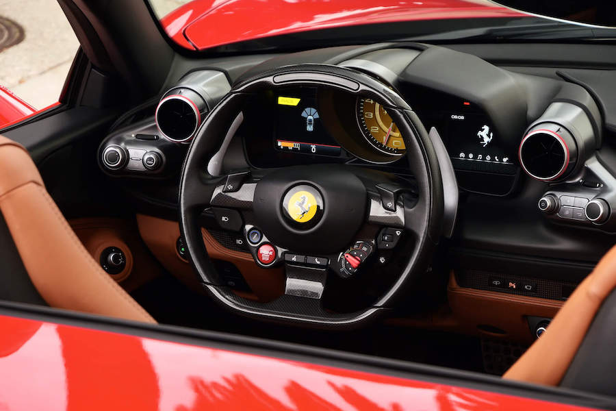 Rent a Ferrari F8 Spider in Los Angeles