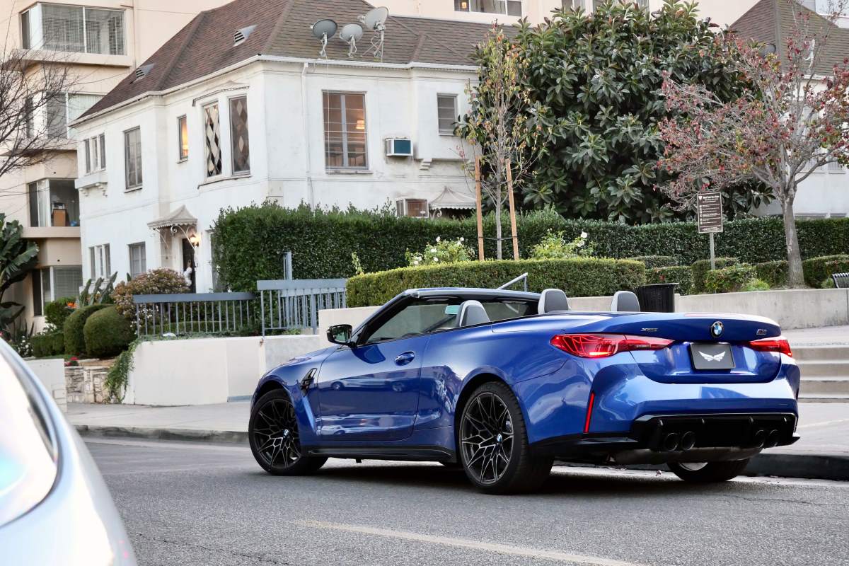 BMW M4 Competition Convertible 2025 for rent in Los Angeles