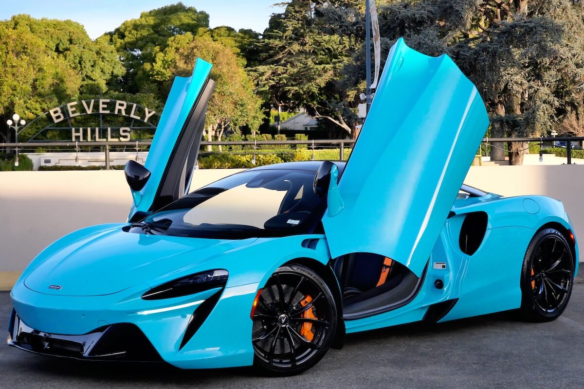 McLaren Artura rental Los Angeles