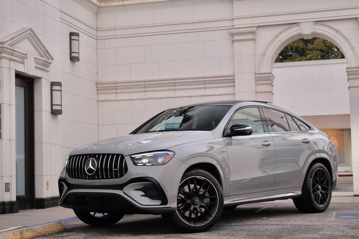 Mercedes-AMG GLE 53 Coupe Gray Rental Los Angeles Mercedes-AMG GLE 53 Coupe Gray Rental Los Angeles