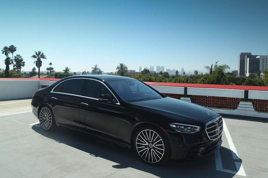 New Mercedes S580 Rental