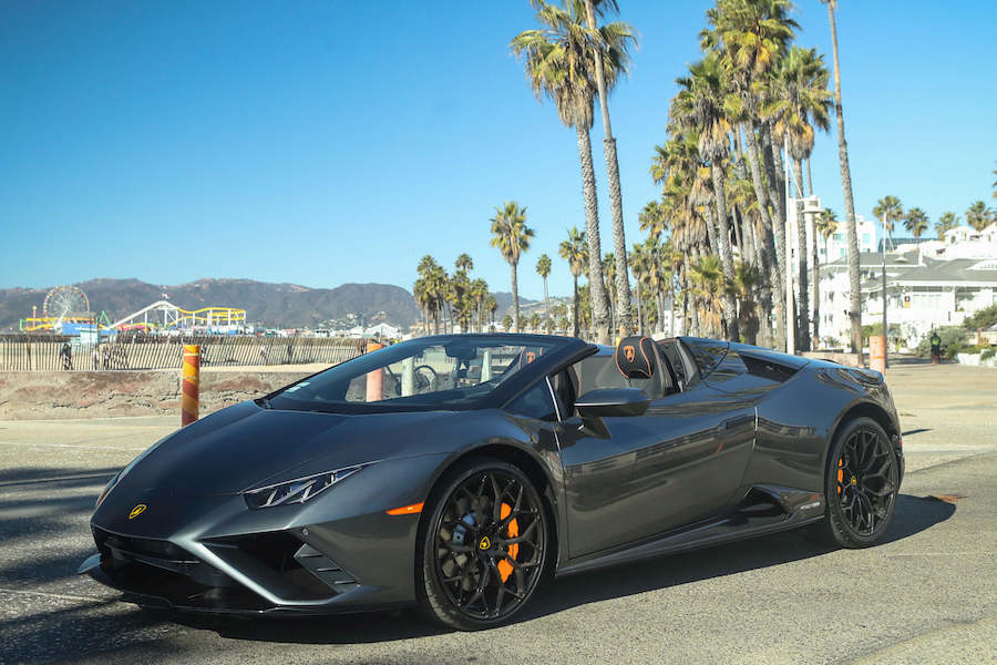 Lamborghini Huracan EVO Spyder Rental LA