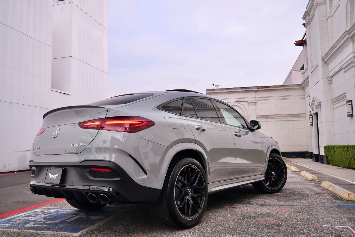 Rent a Mercedes-AMG GLE 53 Coupe Gray in LAX Rent a Mercedes-AMG GLE 53 Coupe Gray in LAX