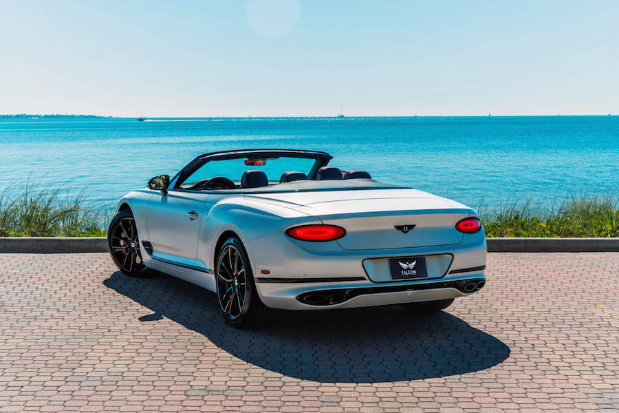 White Bentley Continental GTC Rental in Miami White Bentley Continental GTC Rental in Miami
