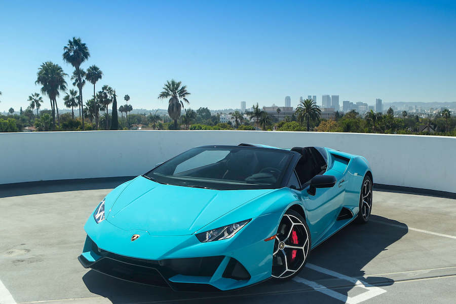 Lamborghini Huracan EVO Spyder Rental LA Lamborghini Huracan EVO Spyder Rental LA