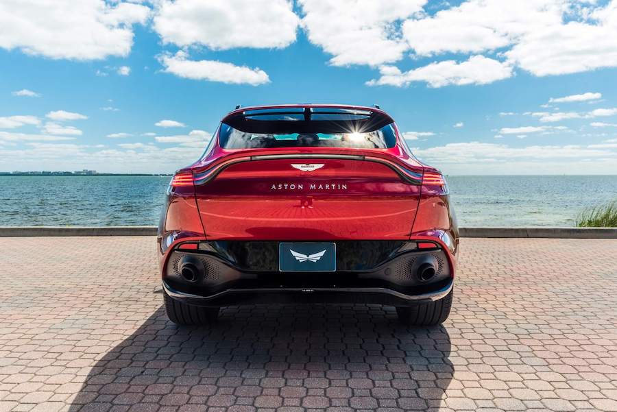 Aston Martin DBX for rent Miami