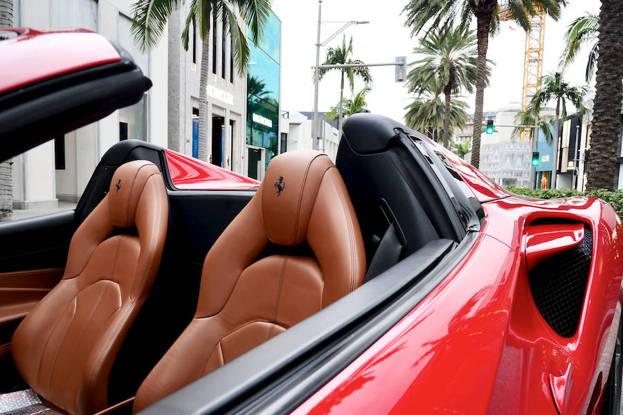 Luxury Ferrari F8 Spider