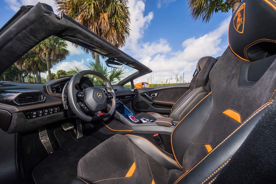 Rent Lamborghini Huracan EVO Spyder Miami