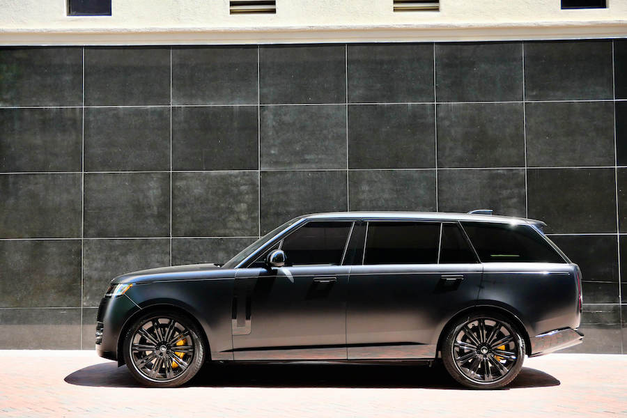 Luxury Range Rover P530 LWB 2023 Matte Black Luxury Range Rover P530 LWB 2023 Matte Black