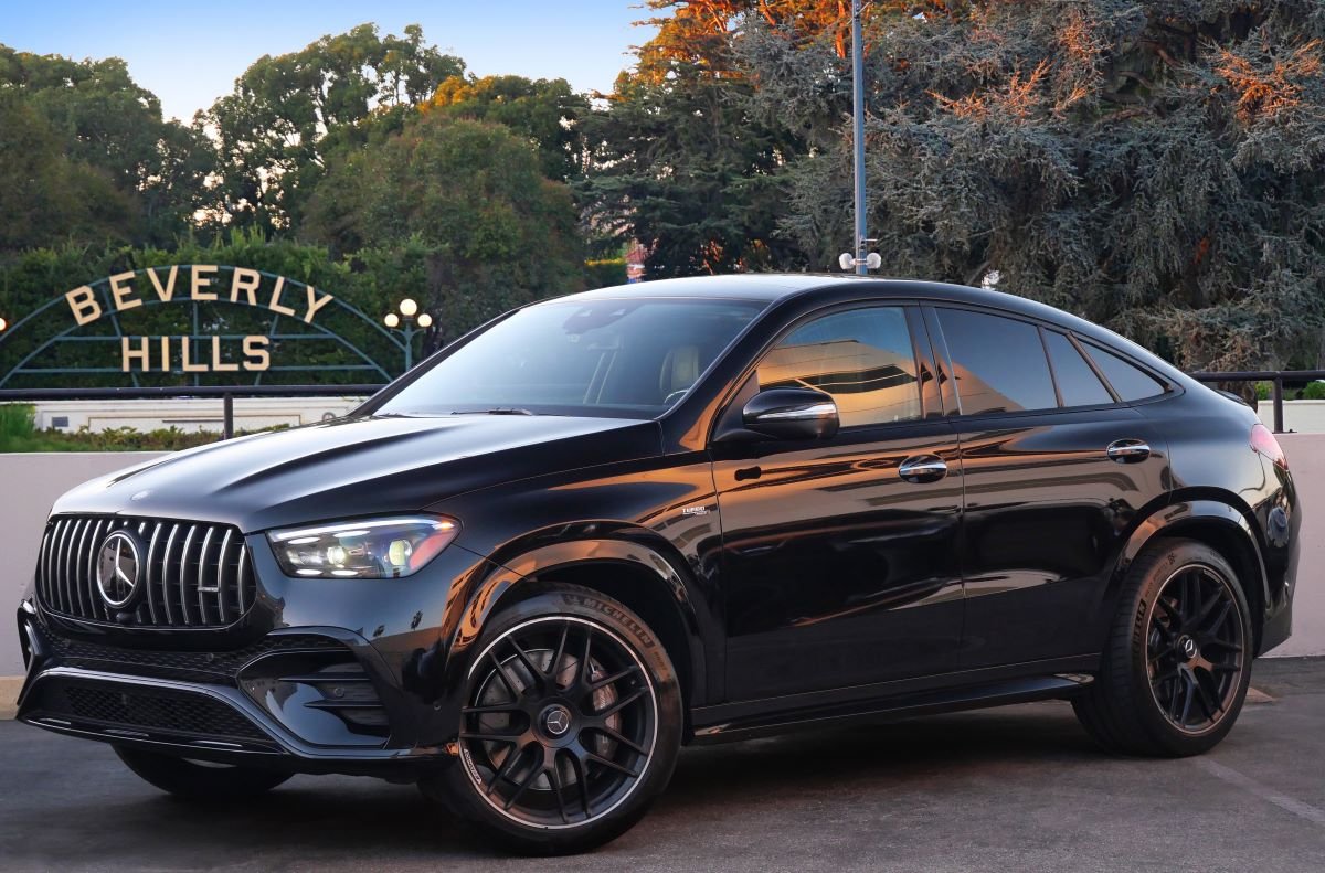 Rent a Mercedes-AMG GLE 53 Coupe Black in Los Angeles