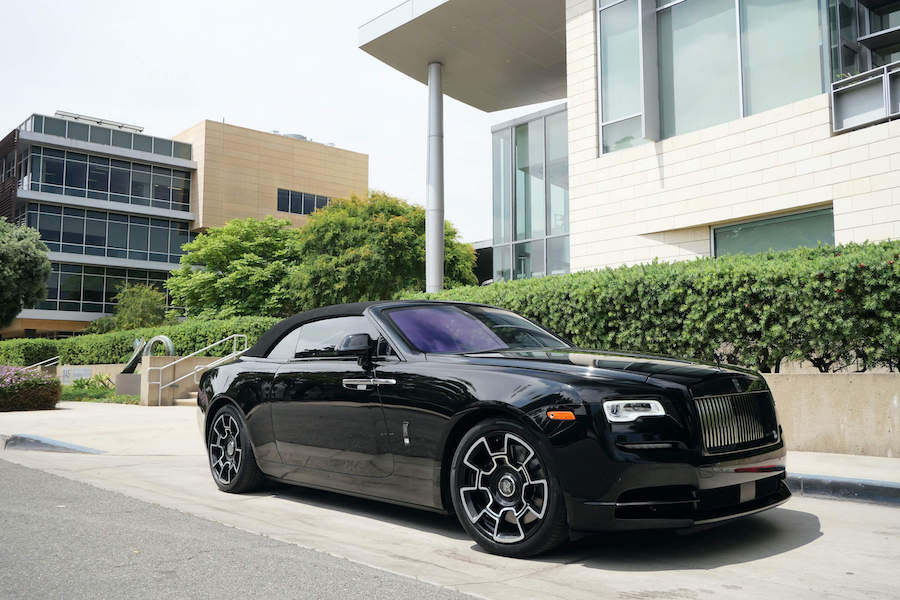 Rolls Royce Dawn Black Badge Rental Los Angeles