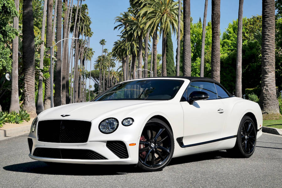 Bentley Continental GTC 2022 for Rental LA