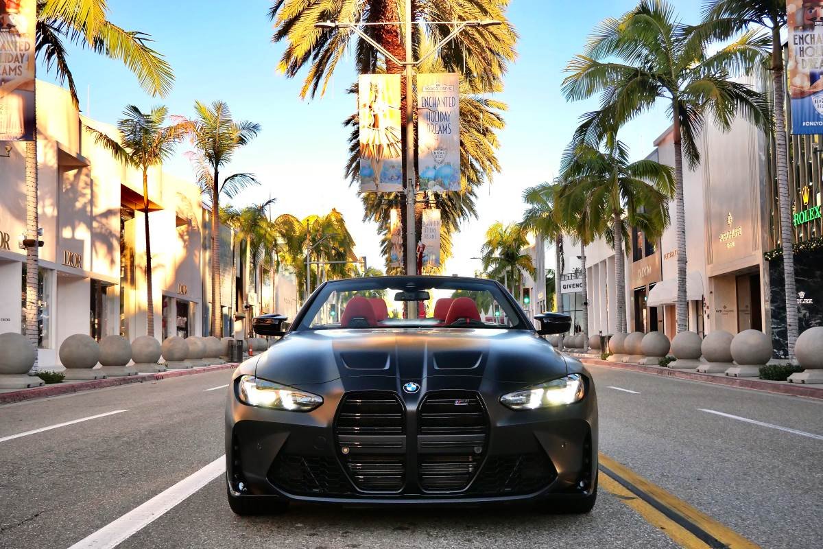 Rent a BMW M4 Convertible Competition 2026 in LAX