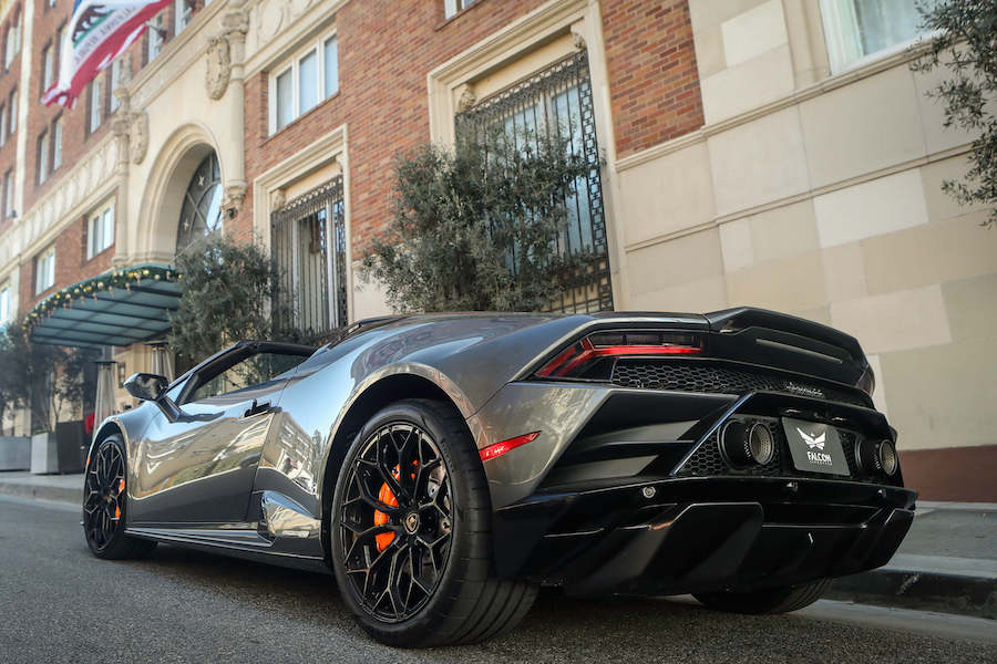 Lamborghini Huracan EVO Spyder Rental LA