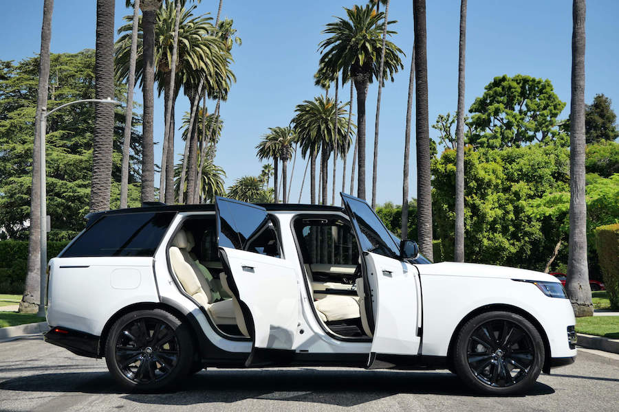 Range Rover P530 LWB 2023 White For Rental in LA