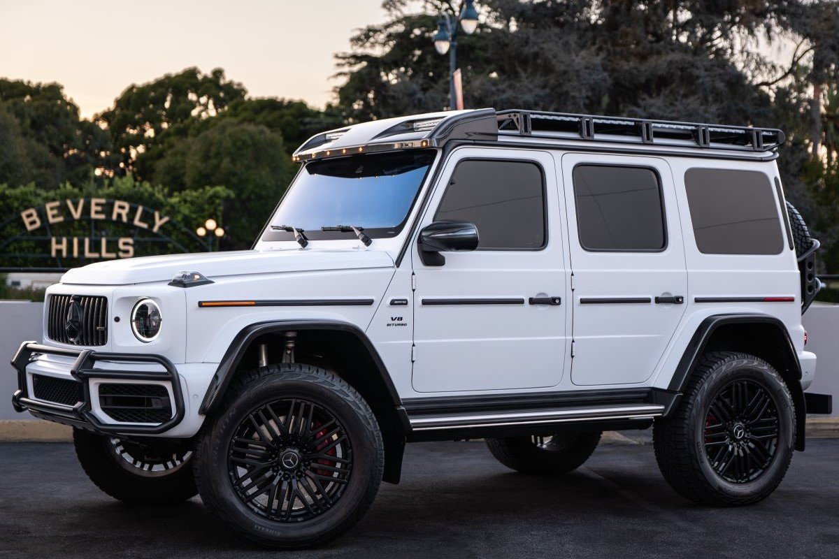 Mercedes AMG G63 4x4² rental in Los Angeles