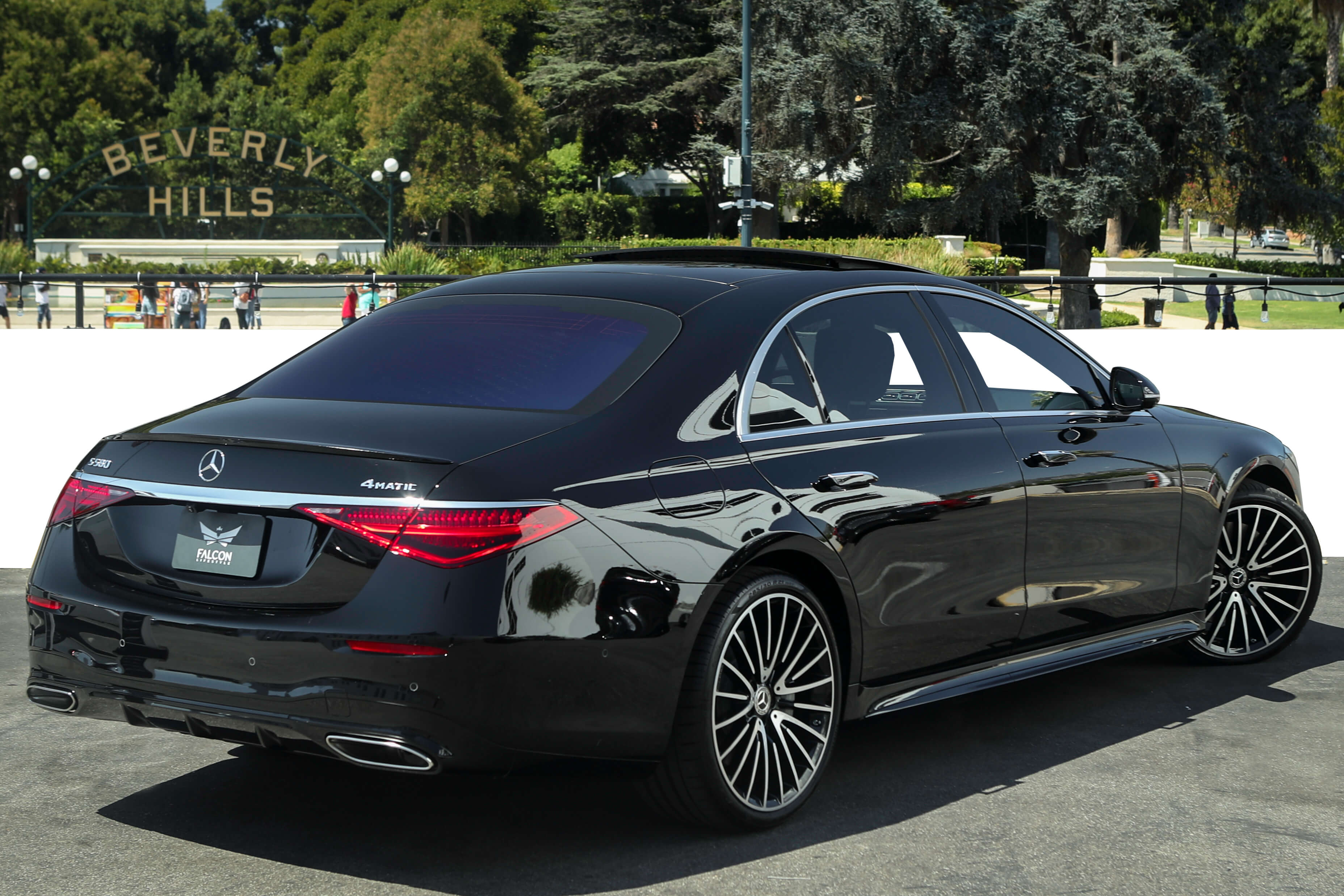 New Mercedes S580 Rental