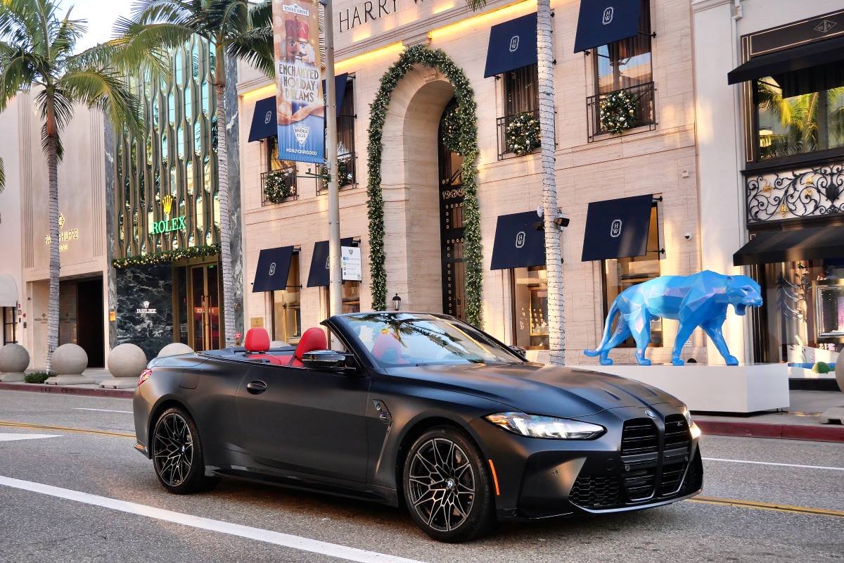Rent a BMW M4 Convertible Competition 2026 in LAX