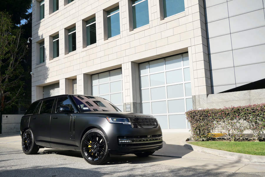 Range Rover P530 LWB 2023 Matte Black Rental in LA Range Rover P530 LWB 2023 Matte Black Rental in LA