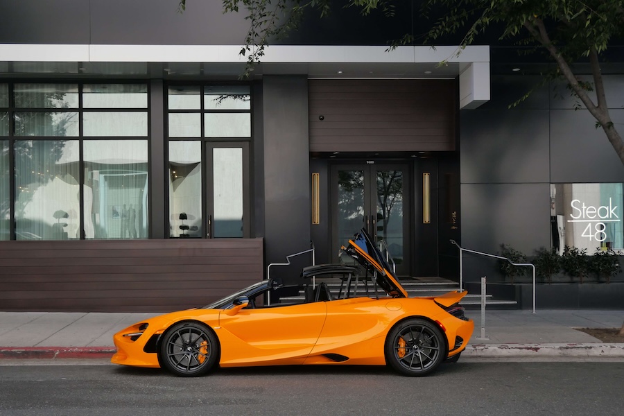 Rent McLaren 750S Spider 2024 Orange in Los Angeles Rent McLaren 750S Spider 2024 Orange in Los Angeles