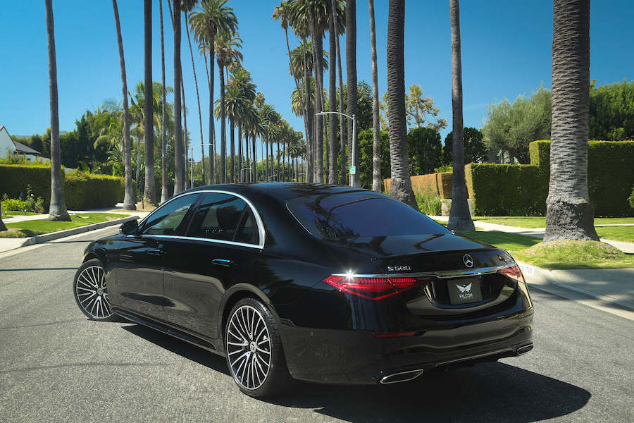 New Mercedes S580 Rental